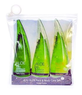 HOLIKA HOLIKA Jeju Aloe Face And Body Care komplekts, 165 ml