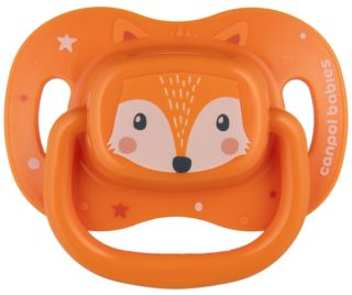 CANPOL BABIES Cute Animals, 0-6 mēn Orange māneklītis, 1 gab.