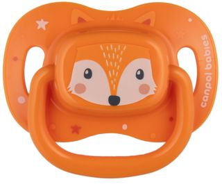 CANPOL BABIES Cute Animals, 18+ mēn. Orange māneklītis, 1 gab.