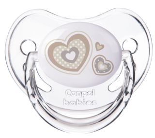 CANPOL BABIES Newborn 0-6m Ortodontisks Beige māneklītis, 1 gab.