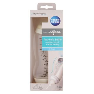CANPOL BABIES S form Anti-Colic pudelīte, 310 ml