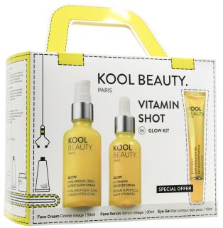 KOOL BEAUTY Vitamin Shot Glow komplekts