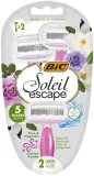 BIC Soleil Escape Rose & Magnolia vienreizlietojamie skuvekļi, 2 gab.