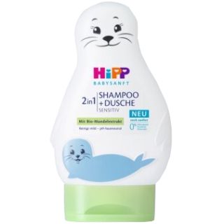 HIPP Babysanft šampūns un mazgāšanās līdzeklis, 200 ml