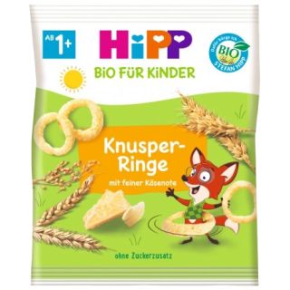 HIPP Organic Crunchy Loops uzkoda, 25 g