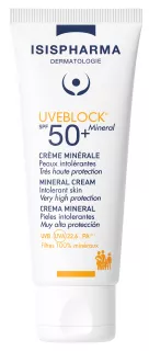 ISISPHARMA Uveblock SPF50+ Mineral Invisible krēms, 40 ml