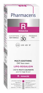 PHARMACERIS R SPF 30 Lipo-Rosalgin sejas krēms, 30 ml