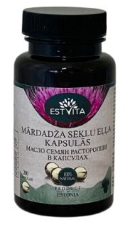 R.O.S. Mārdadža Sēklu Eļļa kapsulas, 200 gab.