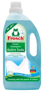 FROSCH Active Soda šķidrais veļas mazgāšanas līdzeklis, 1500 ml