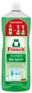 FROSCH Bio-Spirit logu un spoguļu tīrīšanas līdzeklis, 1000 ml