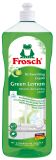 FROSCH Liquid Green Lemon trauku mazgāšanas līdzeklis, 1000 ml