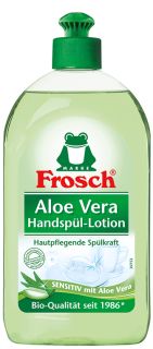 FROSCH Lotion Aloe Vera trauku mazgāšanas līdzeklis, 500 ml