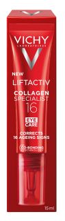 VICHY Liftactiv Collagen 16 acu krēms, 15 ml