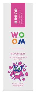 WOOM Junior Bubble Gum 6+ gadi zobu pasta, 50 ml