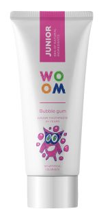 WOOM Junior Bubble Gum 6+ gadi zobu pasta, 50 ml