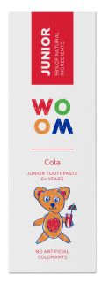 WOOM Junior Cola 6+ gadi zobu pasta, 50 ml