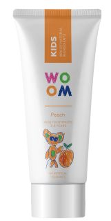 WOOM Kids Peach 3-8 gadi zobu pasta, 50 ml