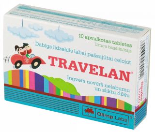 OLIMP LABS Travelan Spoko Loko tabletes, 10 gab.