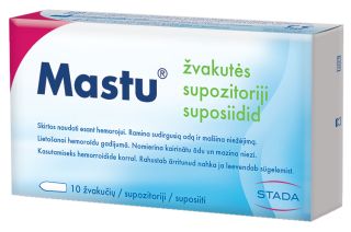 MASTU supozitoriji, 10 gab.