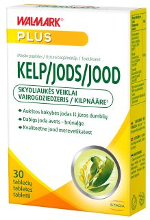 WALMARK Jods 150 mcg tabletes, 30 gab.