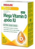 WALMARK Mega D3 vitamīni 4000 IU Forte kapsulas, 90 gab.