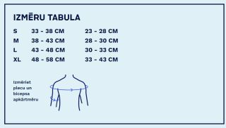 PULSAAR L Pielāgojama Atlabšanu Veicinoša Pleca ortoze, 1 gab.
