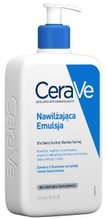 CERAVE For Body And Face With Ceramides Moisturising emulsija, 473 ml