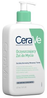 CERAVE For Face And Body With Ceramides attīroša želeja, 473 ml