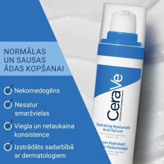 CERAVE Hudrating Hyaluronic Acid serums, 30 ml