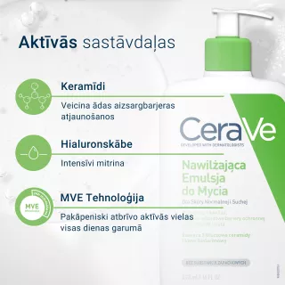 CERAVE Hydrating (refill) attīrošs līdzeklis, 473 ml