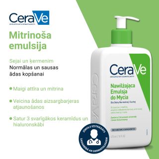 CERAVE Hydrating (refill) attīrošs līdzeklis, 473 ml
