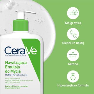 CERAVE Hydrating (refill) attīrošs līdzeklis, 473 ml