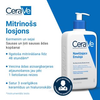 CERAVE Moisturizing (refill) ķermeņa losjons, 473 ml
