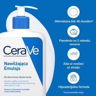 CERAVE Moisturizing (refill) ķermeņa losjons, 473 ml