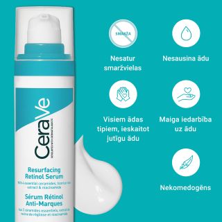 CERAVE Resyrfacing Retinol serums, 30 ml