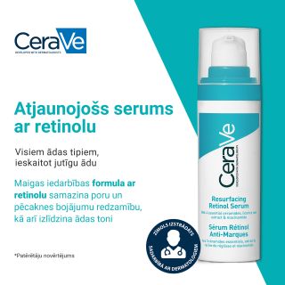 CERAVE Resyrfacing Retinol serums, 30 ml