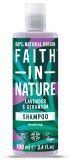 FAITH IN NATURE Lavender & Geranium šampūns, 100 ml