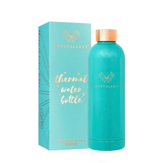 CRYSTALLOVE Amazonite Thermal pudele, 500 ml