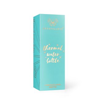 CRYSTALLOVE Amazonite Thermal pudele, 500 ml