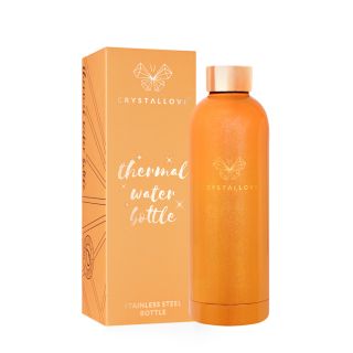 CRYSTALLOVE Peach Fuzz Thermal pudele, 500 ml