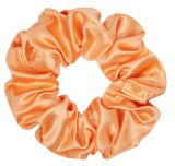 CRYSTALLOVE Peach Fuzz zīda matu gumija, 1 gab.