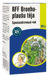 RFF Bronhu-plaušu beramā tēja, 100 g