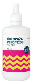 RFF Ūdeņraža peroksīda 3 % šķīdums, 110 ml