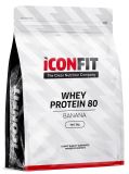 ICONFIT Whey Protein 80 - Banana pulveris, 1000 g