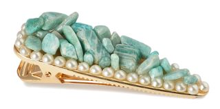 CRYSTALLOVE Amazonite matu sprādze, 1 gab.
