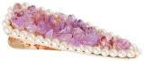 CRYSTALLOVE Amethyst matu sprādze, 1 gab.