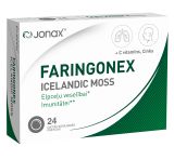 JONAX Faringonex Icelandic Moss pastilas, 24 gab.