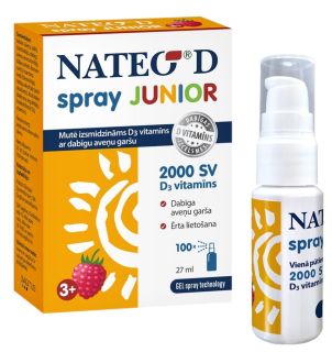 NATEO D Junior SV 2000 gela sprejs, 27 ml