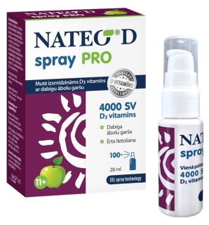 NATEO D Pro SV 4000 gela sprejs, 28 ml