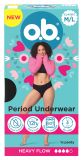 O.B. M/L menstruālās biksītes, 1 gab.
